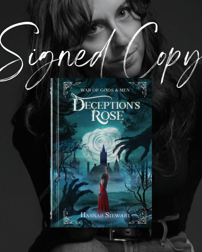 SIGNED Hardcover: Deception’s Rose image